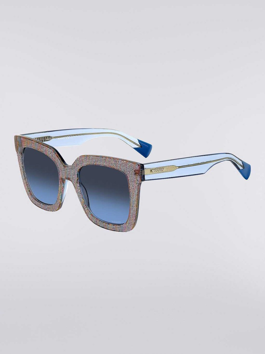 Kvinner Missoni Solbriller | Missoni Dna Acetate Solbriller Flerfarget