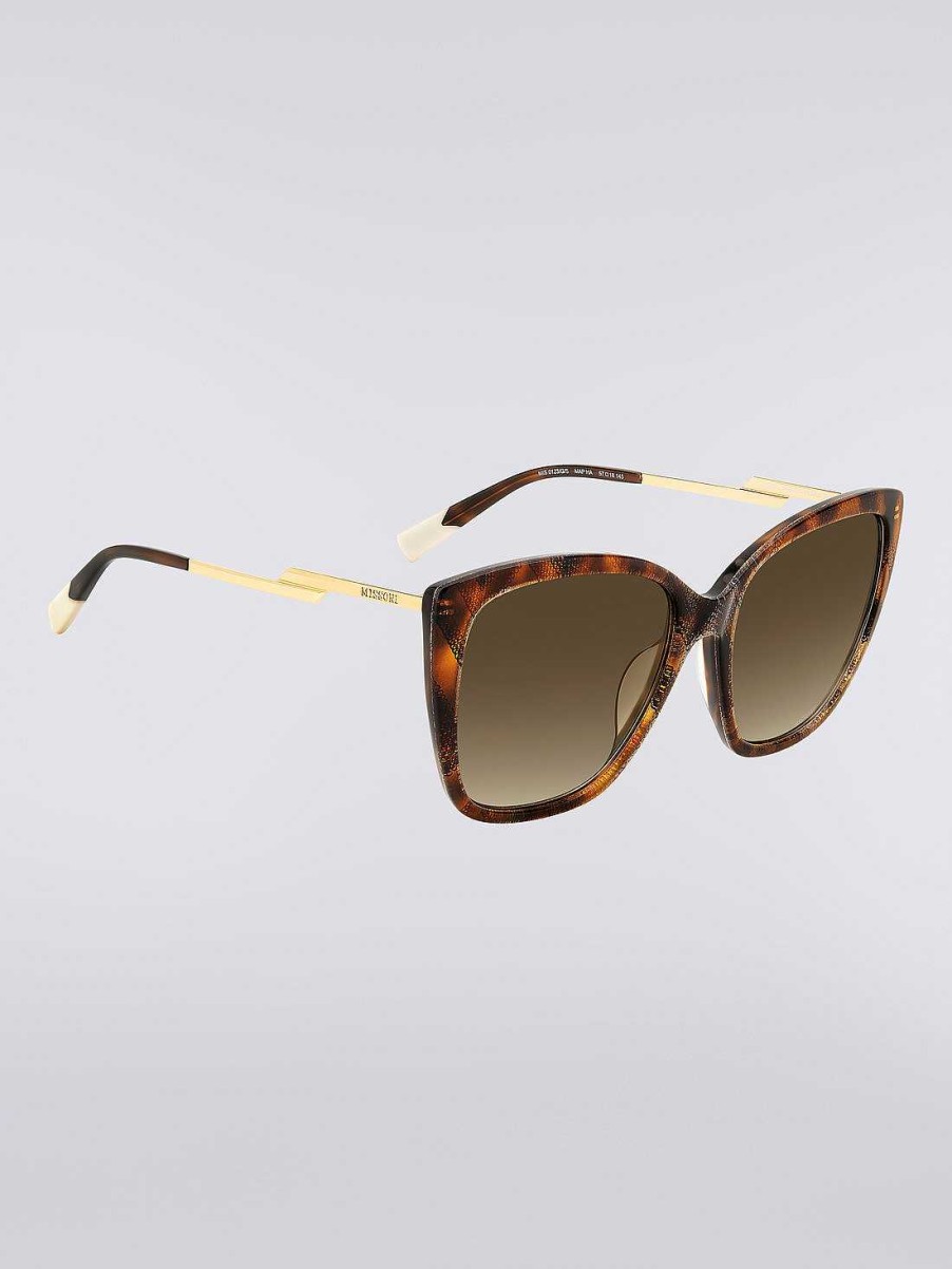 Kvinner Missoni Solbriller | Missoni Dna Acetate Solbriller Flerfarget