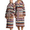 Kvinner Missoni Badekaper | Bonnie Hette Badekape Flerfarget