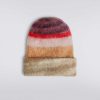 Kvinner Missoni Hatter | Stripet Mohairblandingshatt Flerfarget