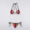 Kvinner Missoni Badedrakter | Chevron Bikini I Nylon Flerfarget