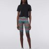 Kvinner Missoni Klaer | Shorts I Trykt Stretchnylon Flerfarget