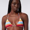 Kvinner Missoni Badedrakter | Bikini I Sikksakk-Print Stretch Nylon Flerfarget