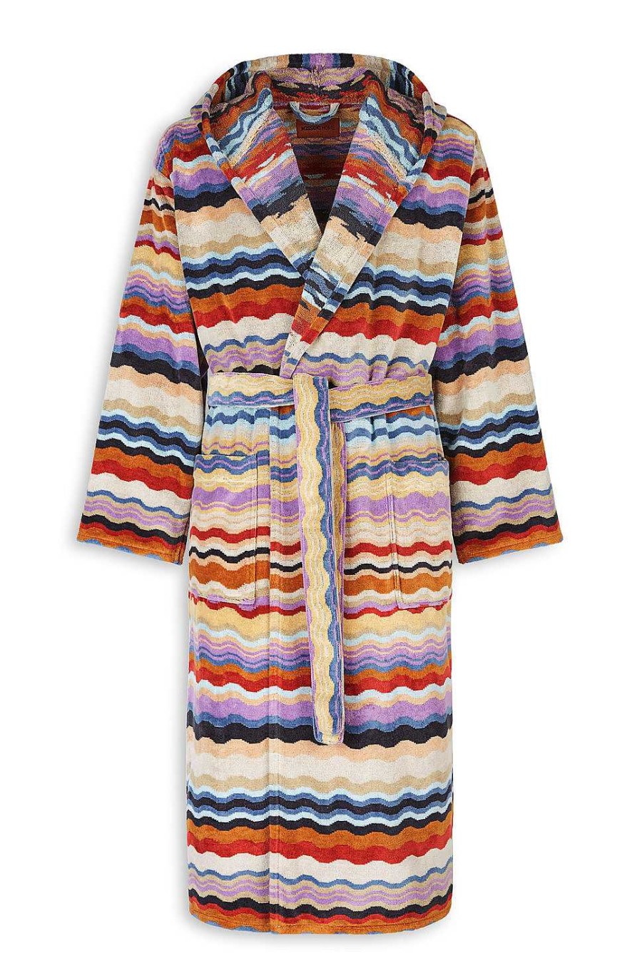 Kvinner Missoni Badekaper | Bonnie Hette Badekape Flerfarget