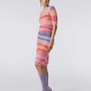 Kvinner Missoni Skjort | Slub Borstet Mohair-Skjort Rosa