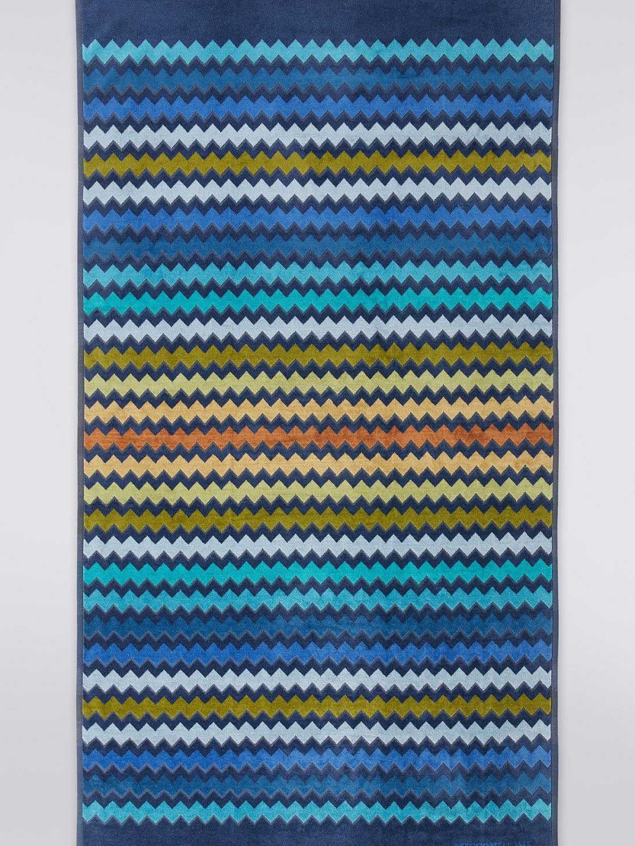 Kvinner Missoni Badehandklaer | Warner Strandhandkle 100X180 Bla