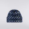 Menn Missoni Hatter | Sikksakk Ull Strikket Lue Flerfarget