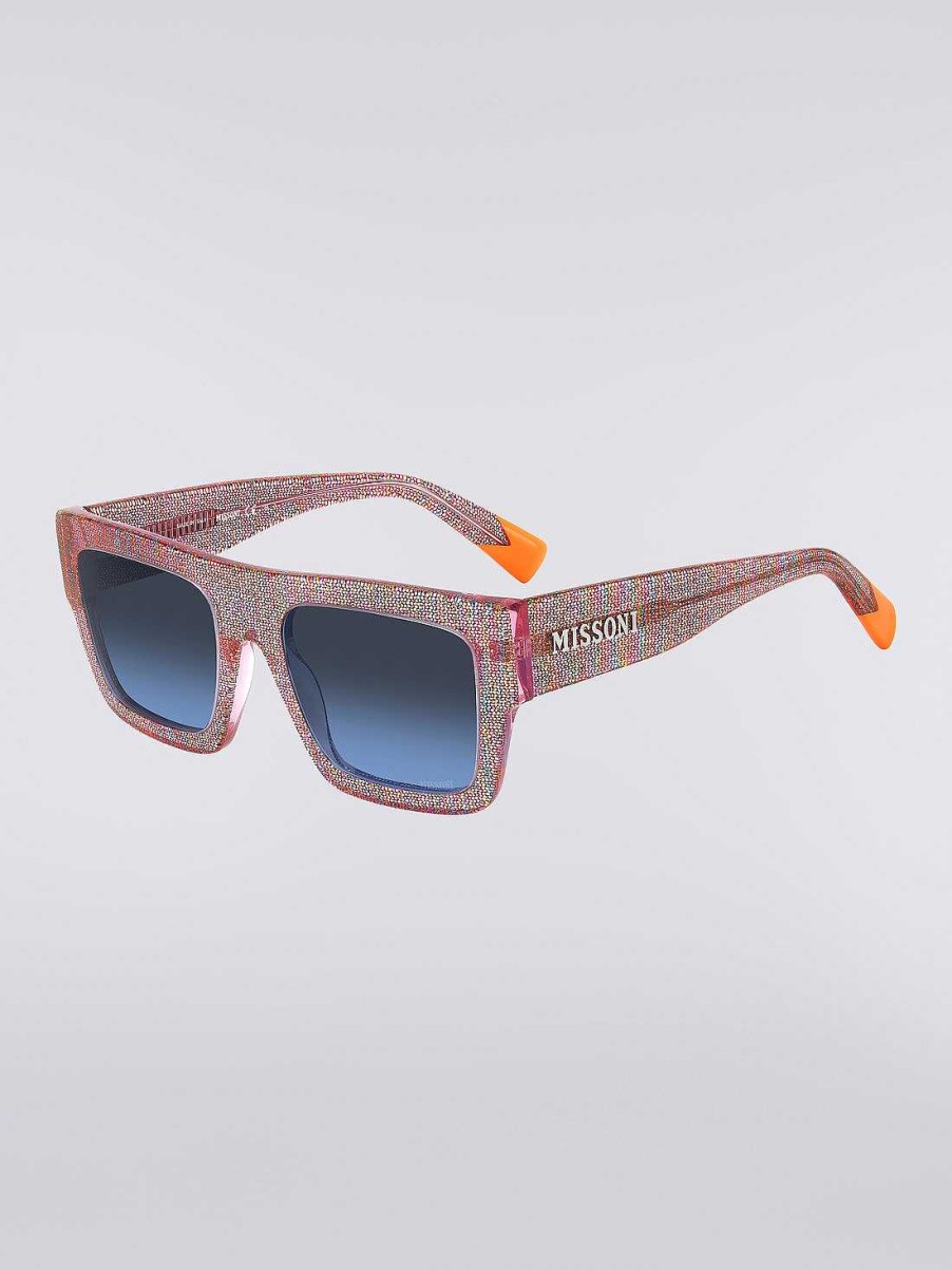 Kvinner Missoni Solbriller | Missoni Dna Acetate Solbriller Flerfarget