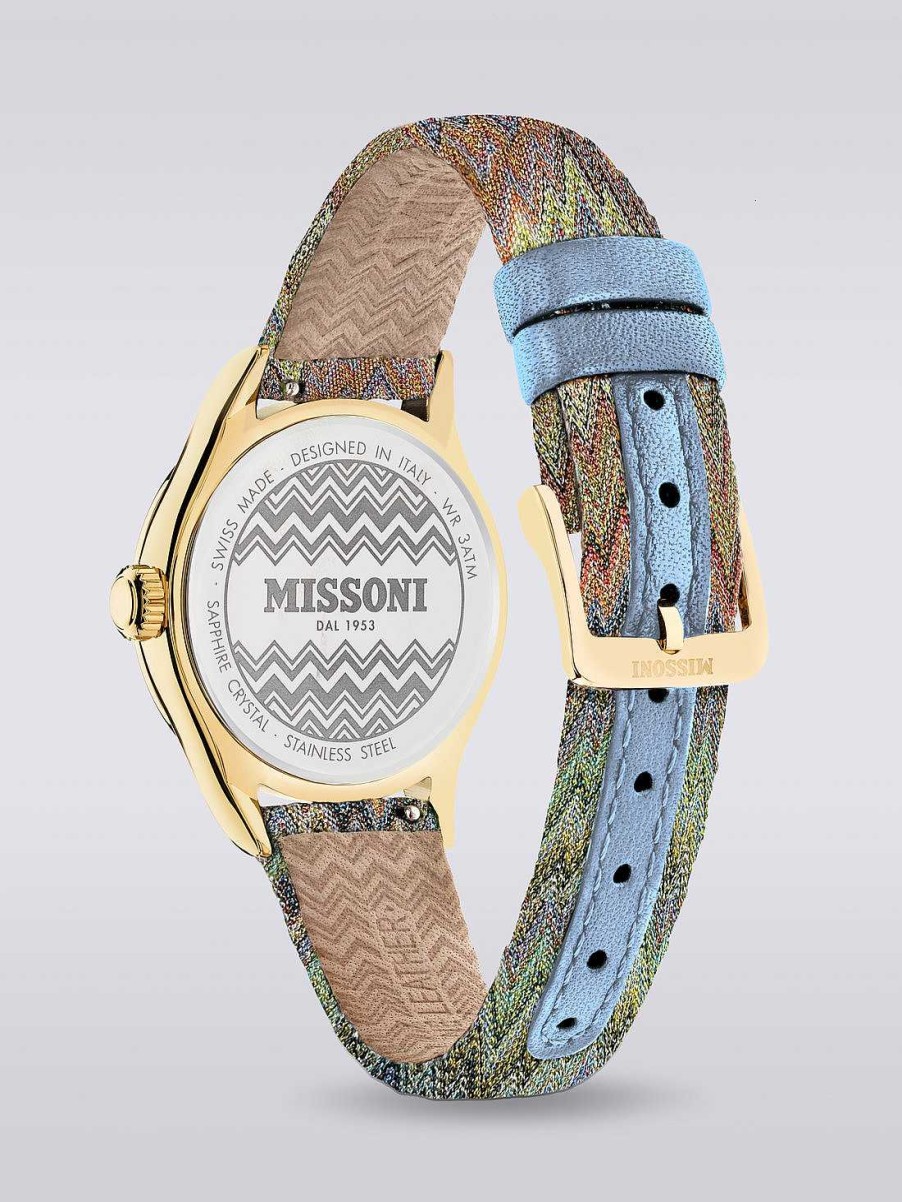 Kvinner Missoni Klokker | Missoni Classic 34Mm Klokke Bla