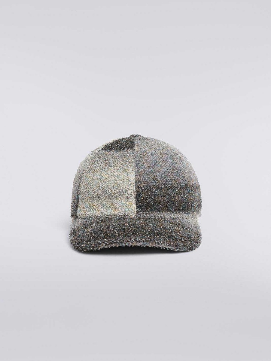 Kvinner Missoni Hatter | Baseballcaps I Ull- Og Bomullsblanding Med Lurex Flerfarget