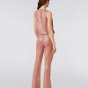 Kvinner Missoni Kjoler | Jacquard Viskose Strikket Jumpsuit Rosa