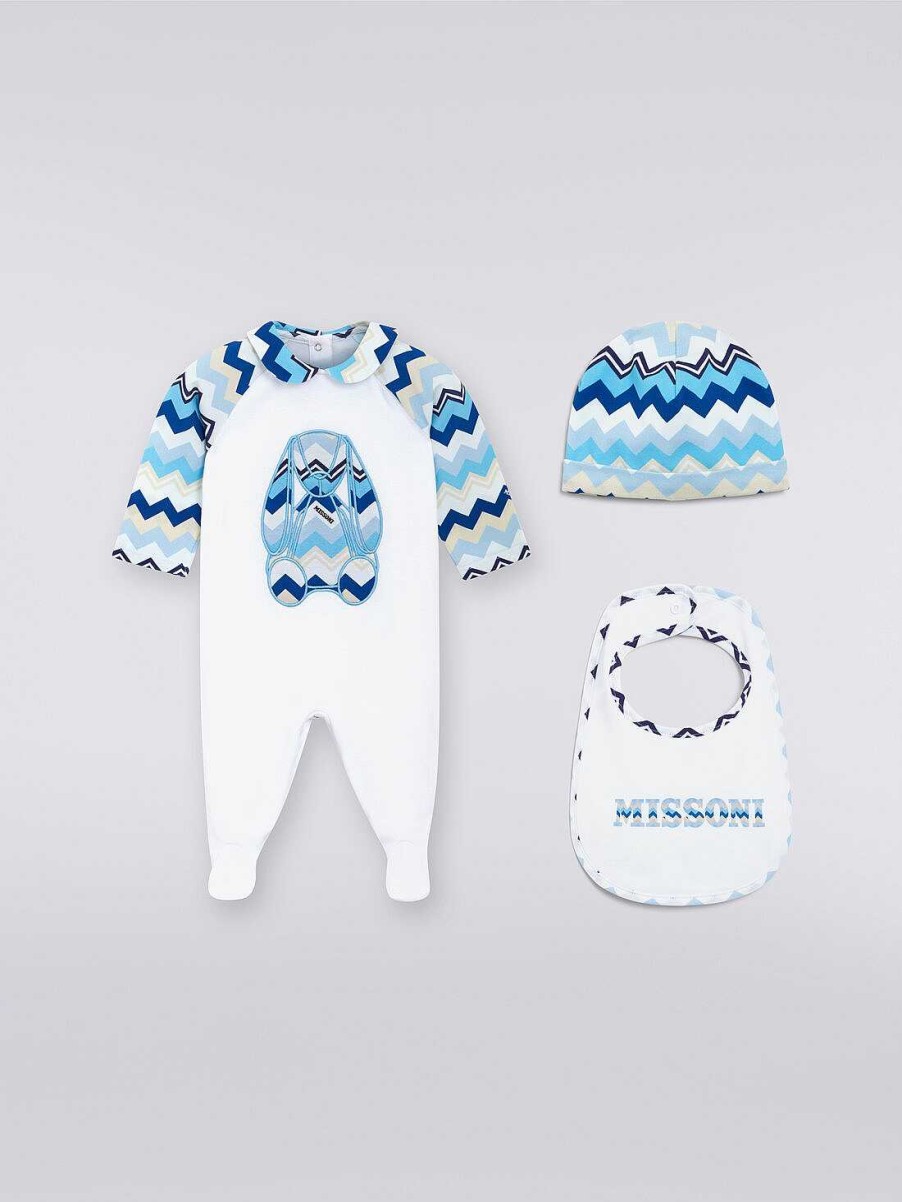 Baby (0-24 Maneder) Missoni | Todelt Bomullssett Flerfarget