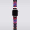 Kvinner Missoni Klokker | Missoni Fabric 24 Mm Apple Watch-Kompatibel Reim Flerfarget