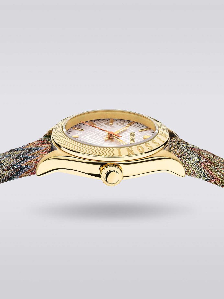 Kvinner Missoni Klokker | Missoni Classic 34Mm Klokke Bla