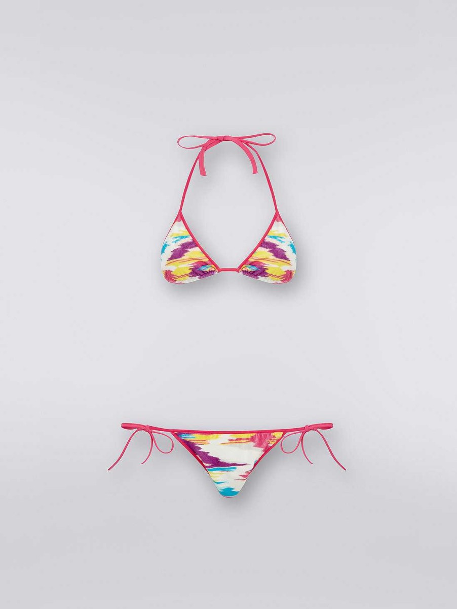 Kvinner Missoni Badedrakter | Slub Frottebikini Flerfarget