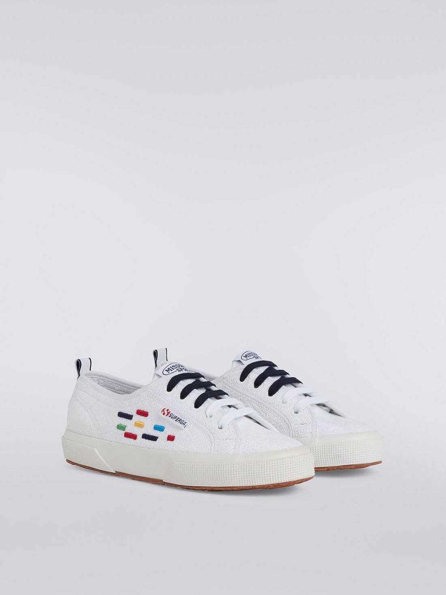 Menn Missoni Sko | Superga X Missoni Cotton Sneaker Flerfarget