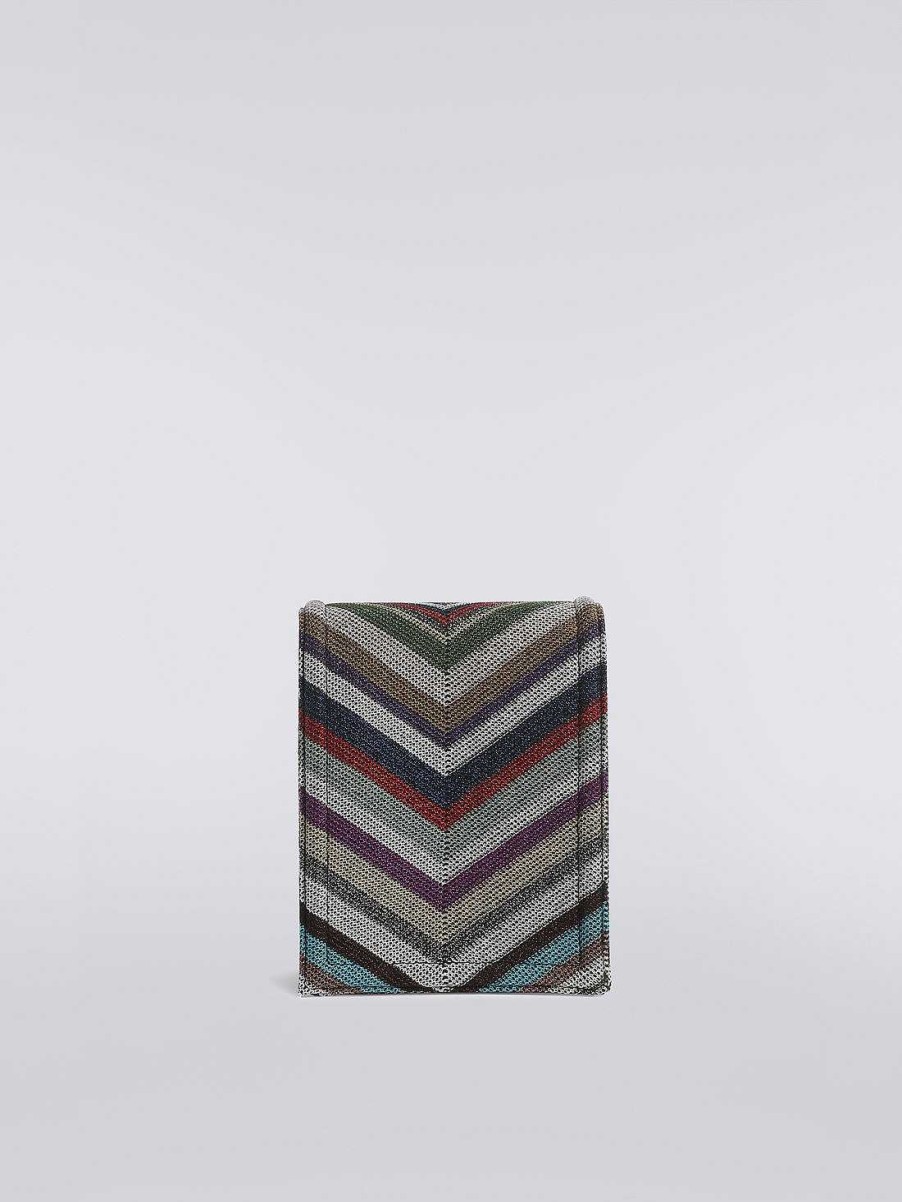 Kvinner Missoni Vesker | Chevron Skulderveske I Ull Og Viskoseblanding Med Lurex Flerfarget