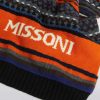 Menn Missoni Skjerf Og Foulards | Jacquard Ullskjerf Med Logo Flerfarget