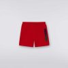 Gut (4-14 Ar) Missoni | Bomullsshorts Med Logo Rod