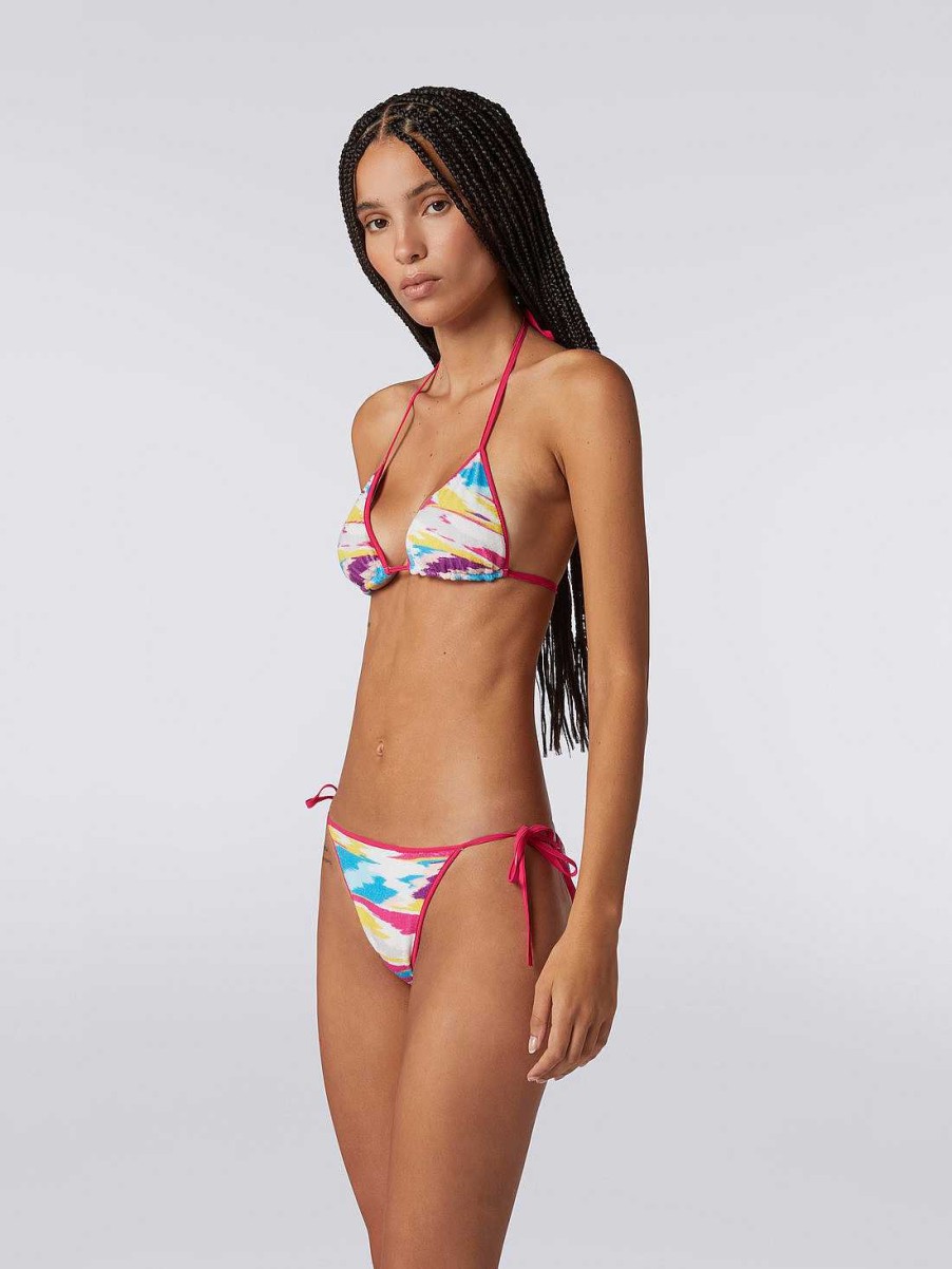 Kvinner Missoni Badedrakter | Slub Frottebikini Flerfarget