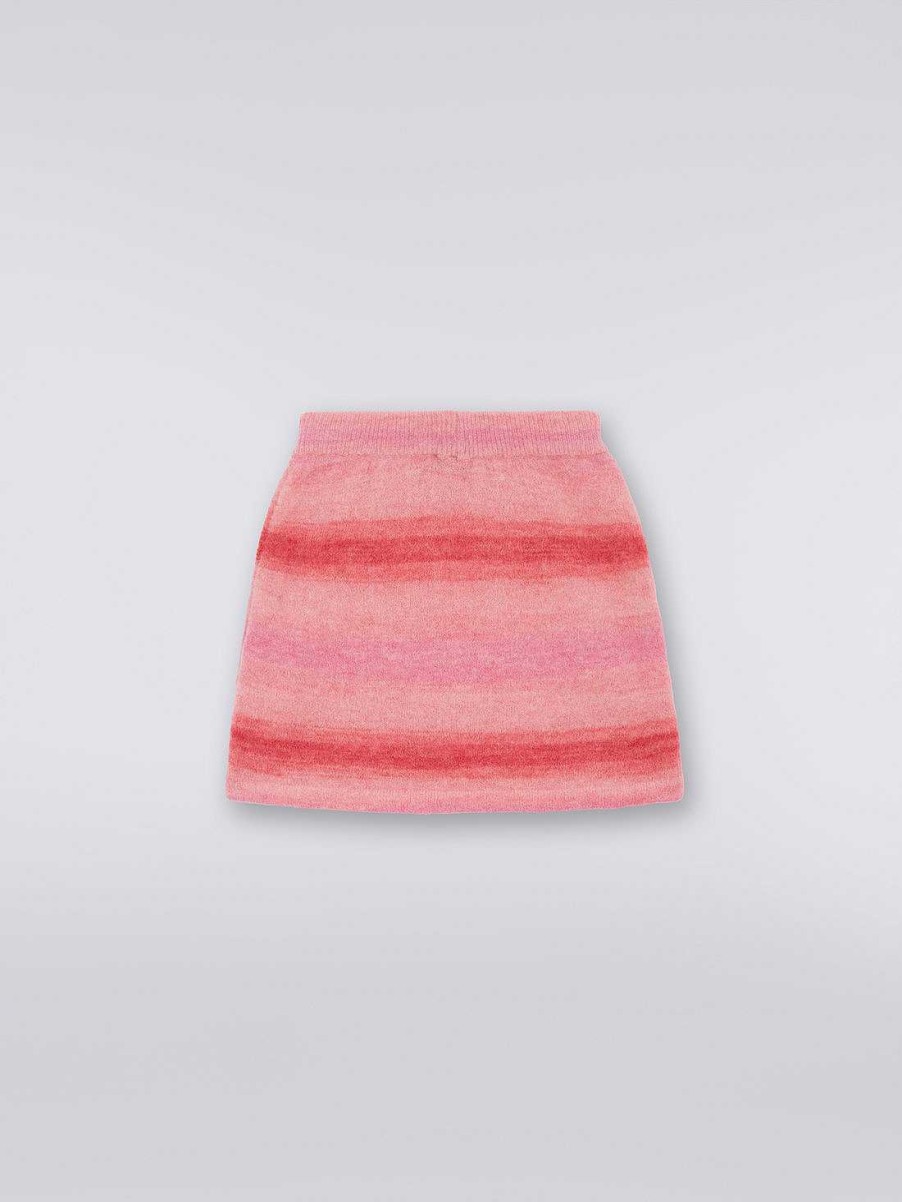 Jente (4-14 Ar) Missoni | Skjort I Ullblanding Rosa